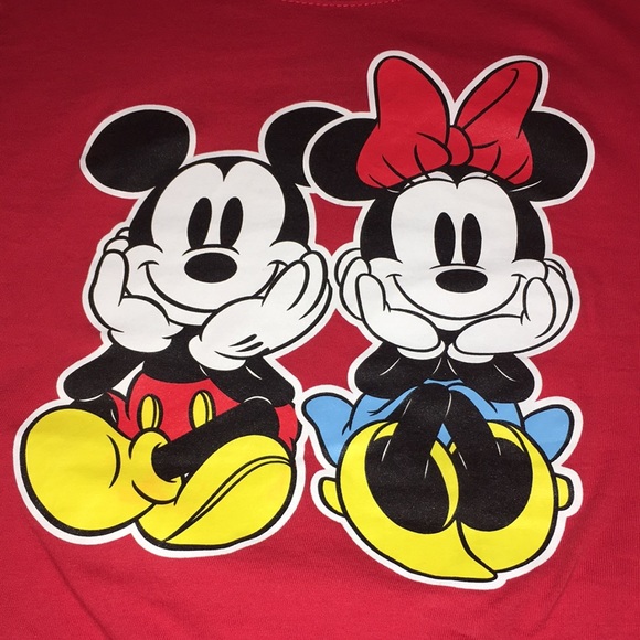 Disney Mickey and Minnie Shirt M - Picture 4 of 10